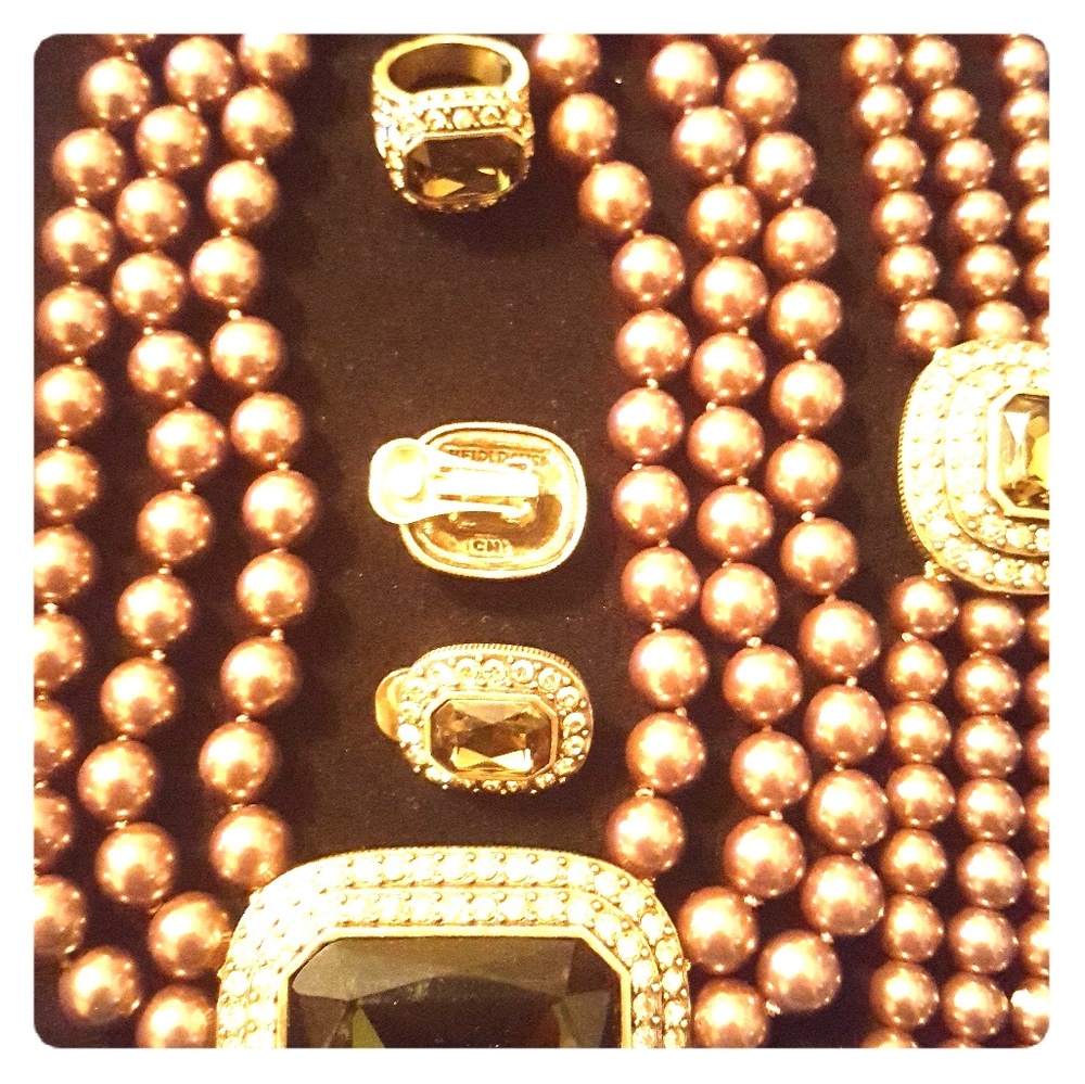 Heidi Daus "Tailored to Please" Jewelry Set